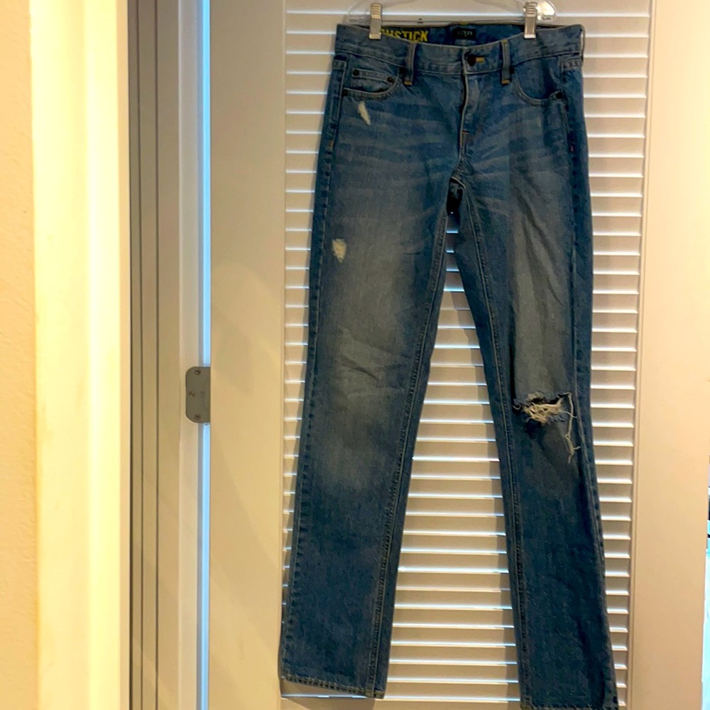 J. Crew Matchstick Light Wash Jeans - Size 26. Rarely used. Great condition.